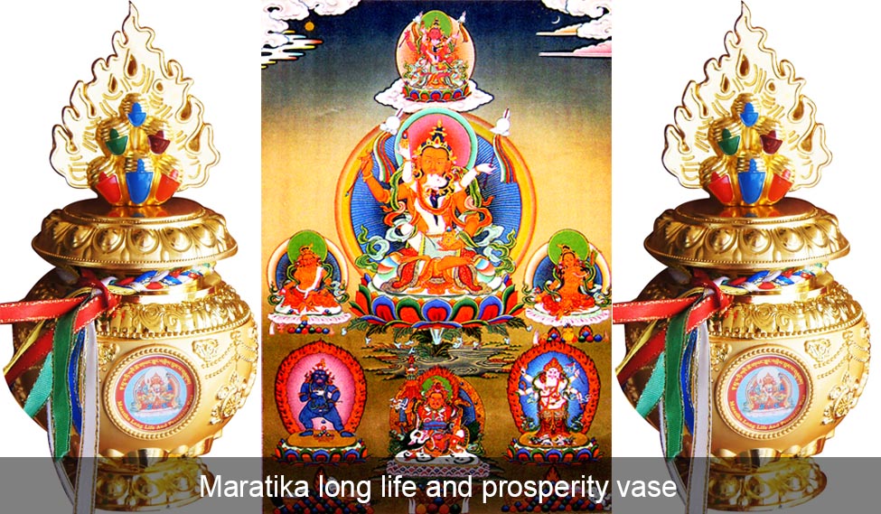 Maratika Long life & Prosperity vase